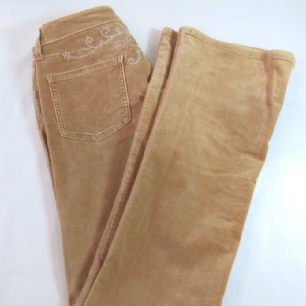R4R Premium Denim Corduroy Pants with Embroidered Accent Size 3